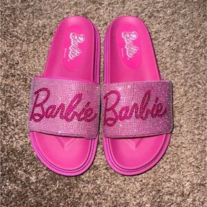 Barbie Rhinestones Slides Forever 21 Mattel